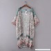 Clearance! Women Summer Boho Floral Chiffon Kimono Cardigan Beachwear Cover up Wrap Shawl Blouse Tops Green B07CK11FCX